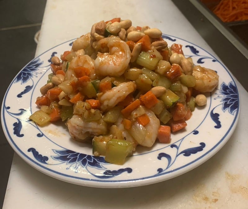 P. Kung Pao Shrimp