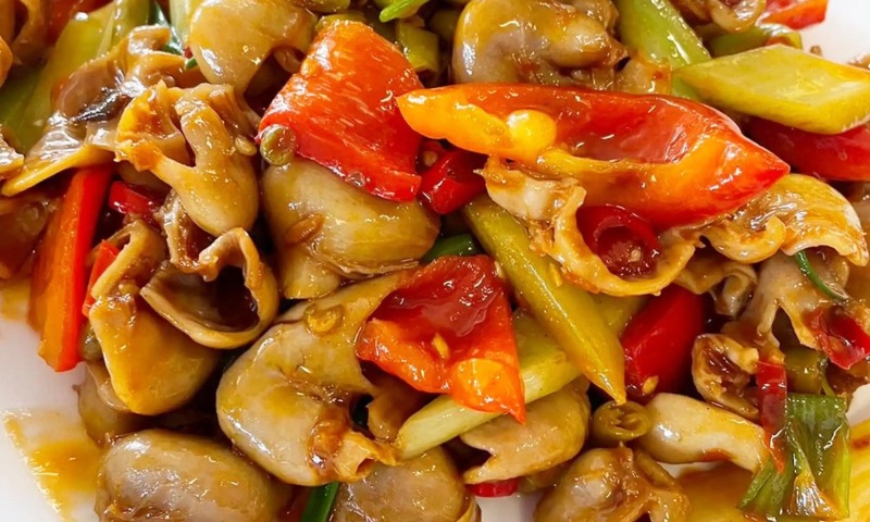 Pickled Pepper Fish Maw
