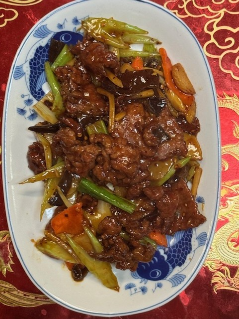 407. Beef with Garlic Sauce