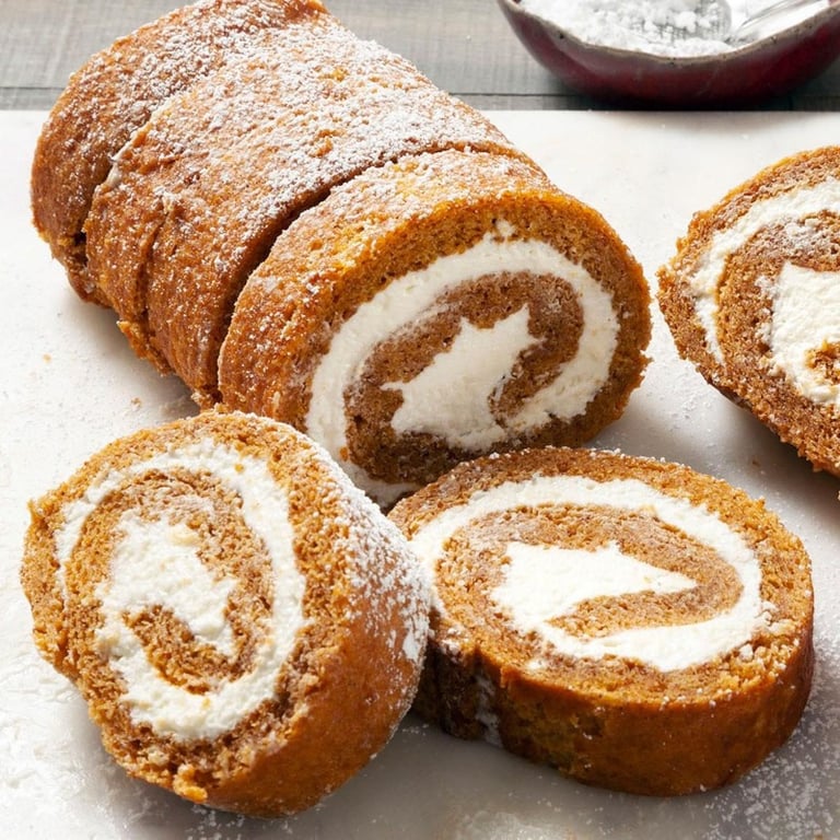 Pumpkin Swiss Roll