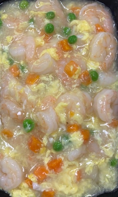 2. Tender Egg & Shrimp Rice