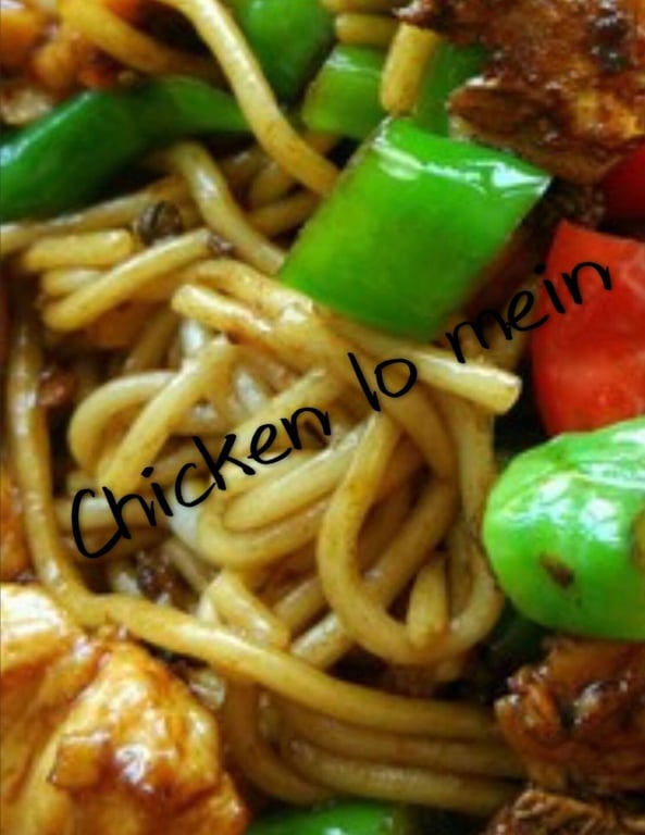 鸡捞面 Chicken Lo Mein