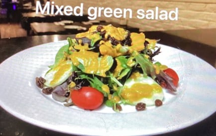 2. Mixed Green Salad