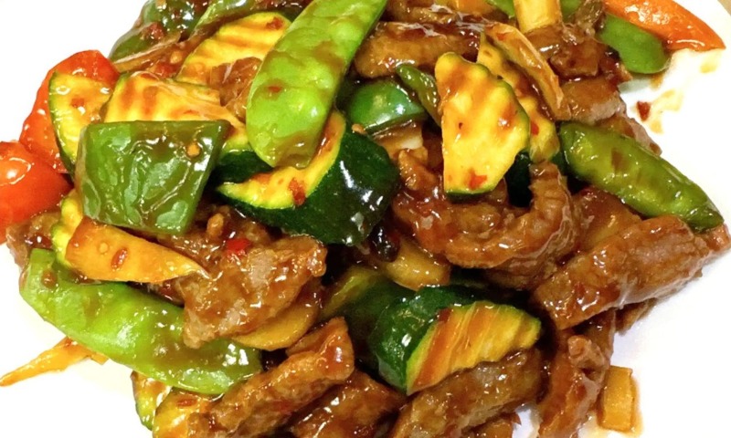 Beef w. Szechuan Sauce