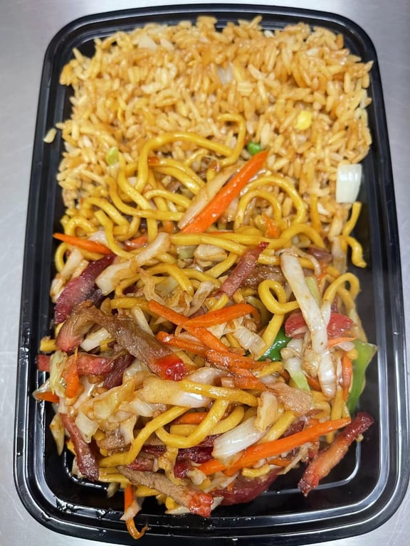 C1. Roast Pork Lo Mein (Spaghetti Style) 叉烧捞面（意粉）