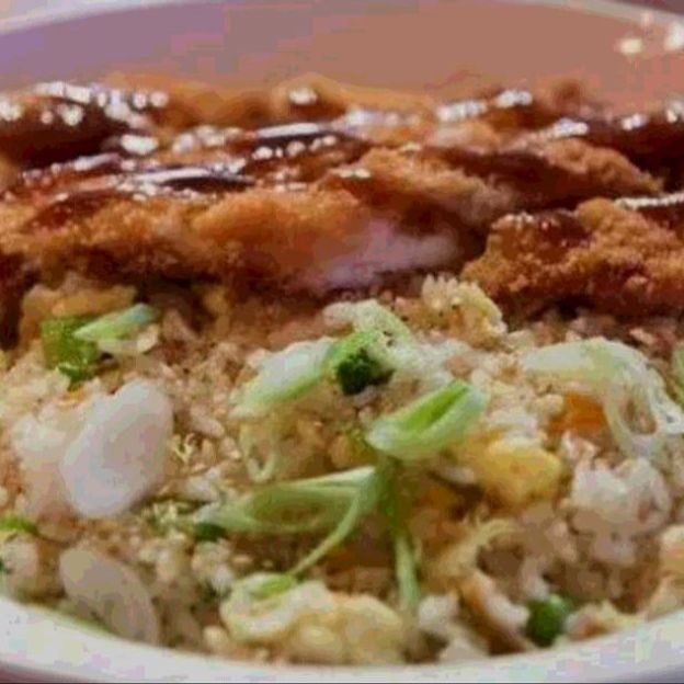 Chicken Katsu with Fried Rice