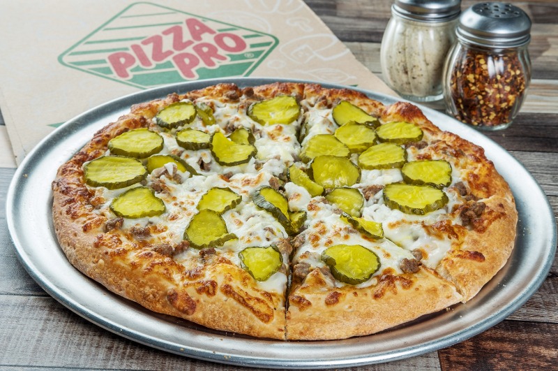 Bacon Cheeseburger Pizza