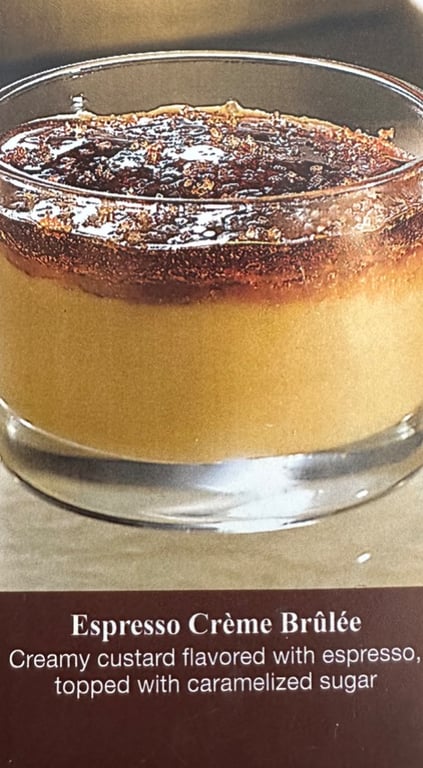Espresso Crème Brûlée
