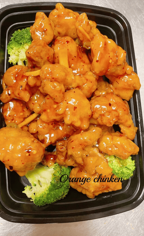 陈皮鸡午 24. Orange Chicken