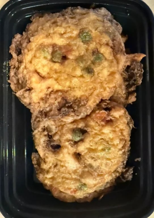 N4. Beef Egg Foo Young 牛蓉蛋