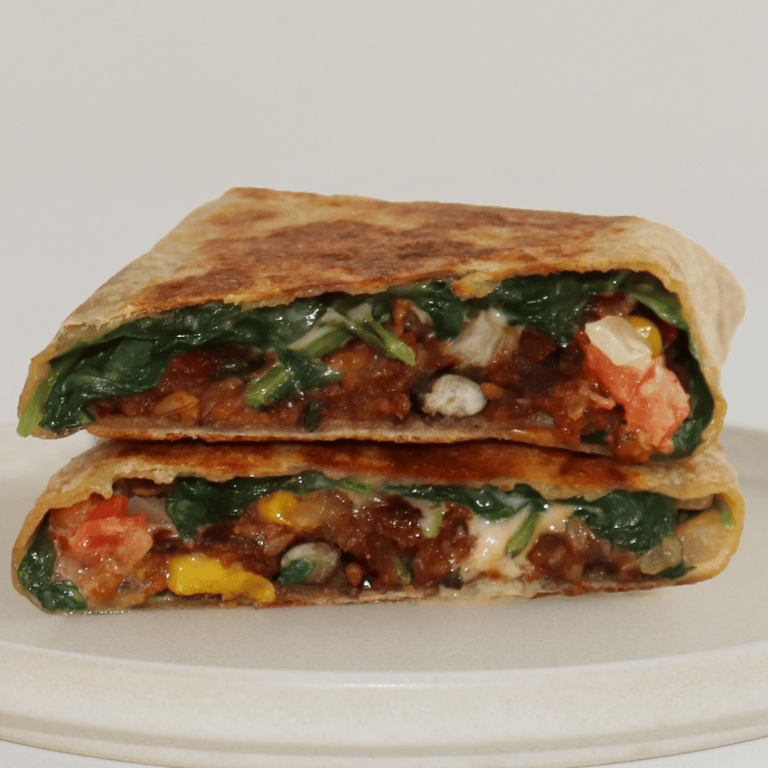 Spicy Black Bean Melt