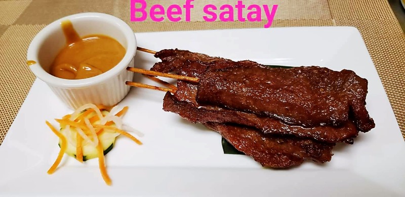 D9. Thai Peanut Satay Beef Image