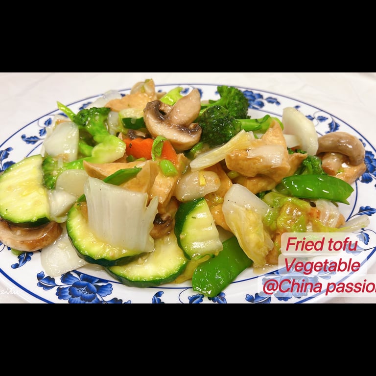 Fried Tofu Vegetables