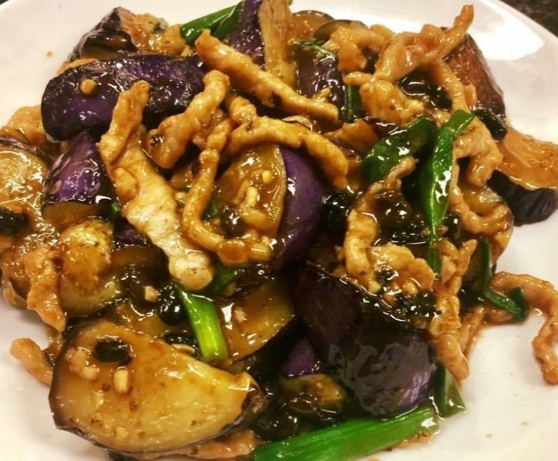 Egg Plant Mince Chicken