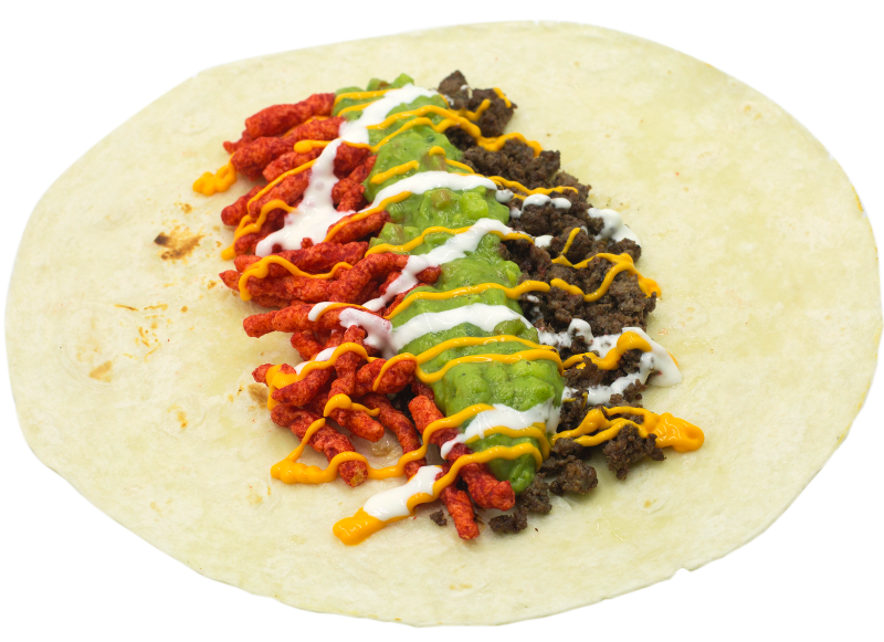 Flammin Hot Cheeto Burrito!