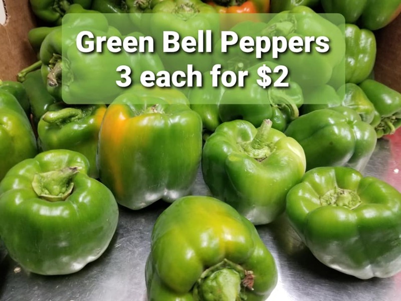 Bell Green Pepper Lrg 3 Each