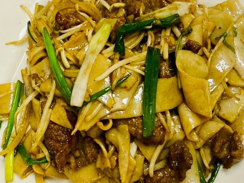 Fresh Made Beef Flat Noodle