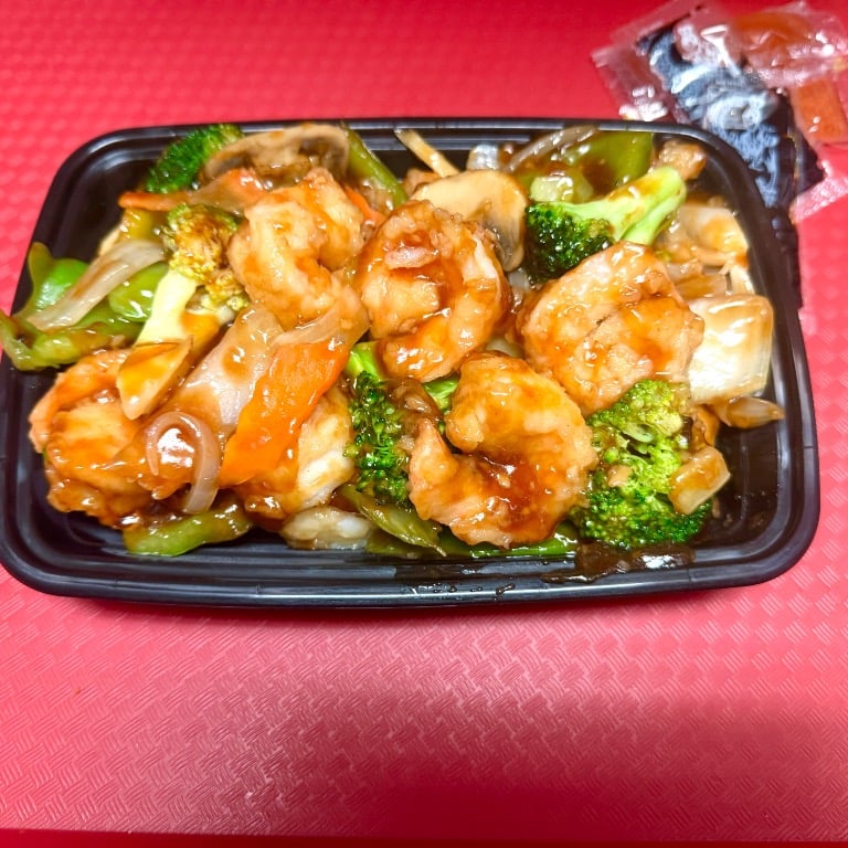 35. Shrimp Chop Suey 虾什碎