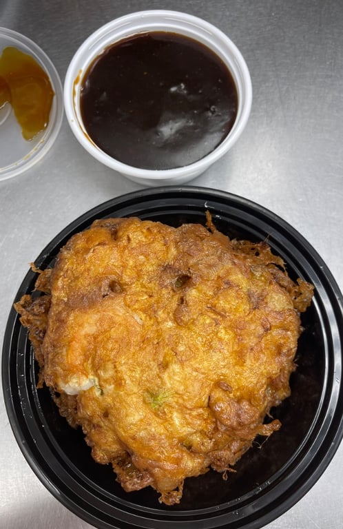 Shrimp Egg Foo Young 虾蓉蛋 大