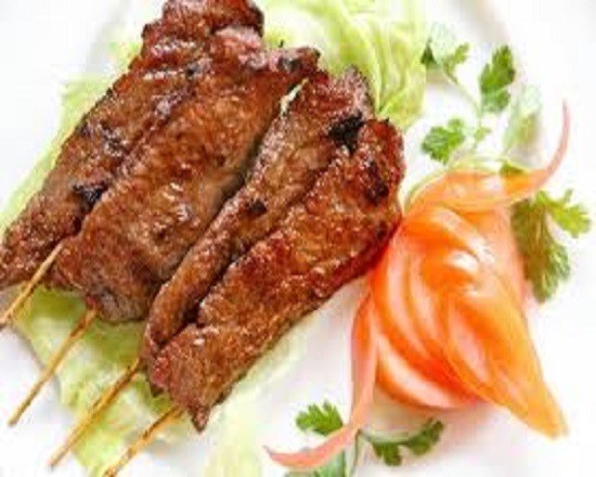 13. Teriyaki Beef on Stick (4) 牛肉串