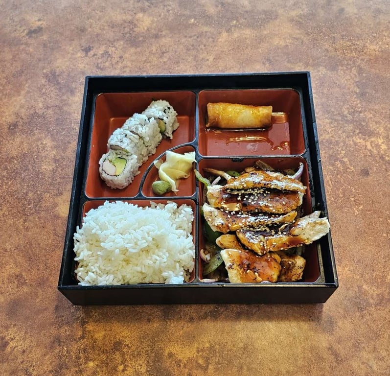 L1. Chicken Teriyaki Bento Box