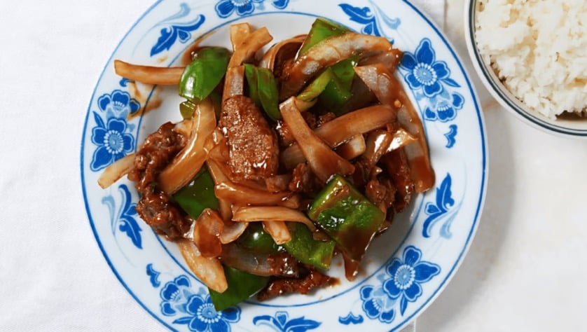 73. Pepper Steak with Onion