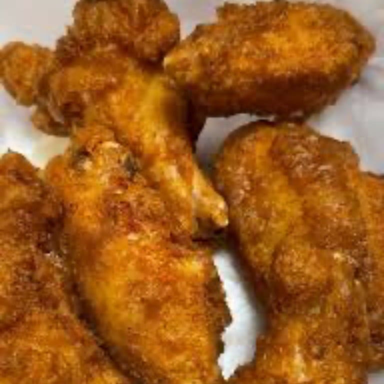 F1. 炸鸡翅 Fried Chicken Wing (8)