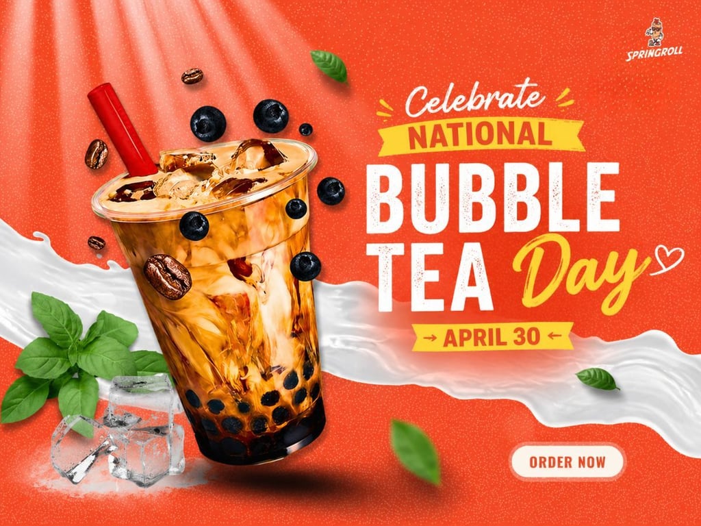 Celebrate Bubble Tea Day