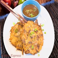 Beef Egg Foo Young 牛蓉蛋