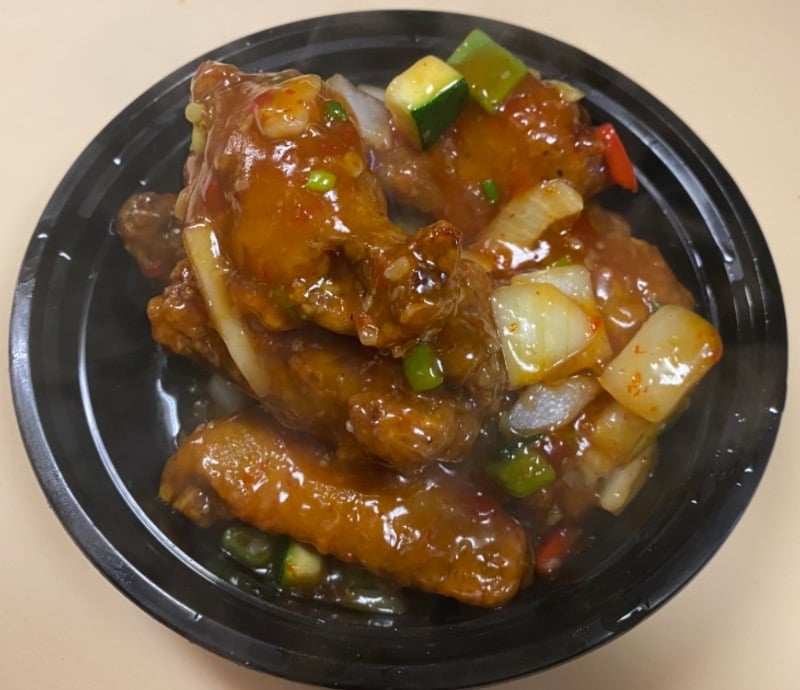 泰式辣鸡翅 Thai Spicy Wing (cut 1/2, 6 pcs)