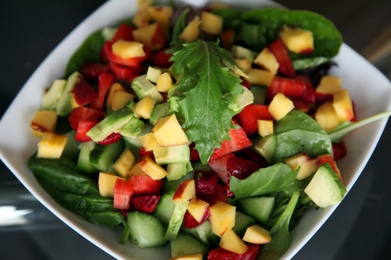 Fruits and Greens Salad