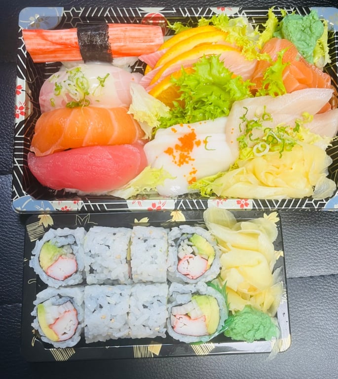 Sushi sashimi Combo For One
