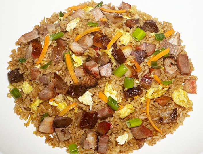 32C. 叉烧炒饭 BBQ Pork Fried Rice