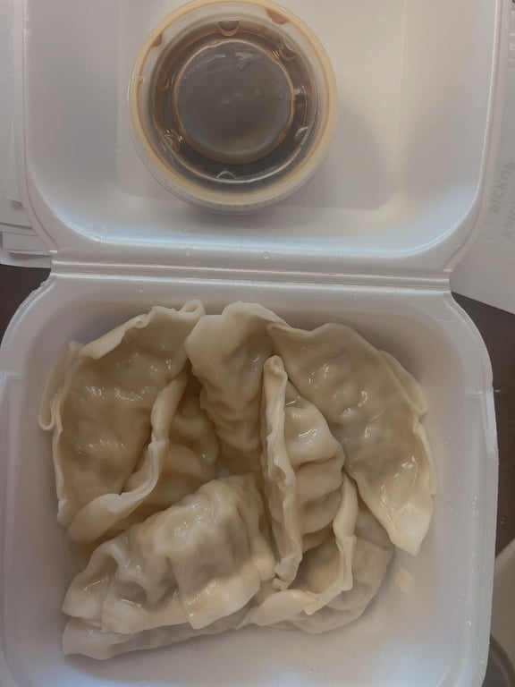 4. 水饺 Steamed Dumplings (6)