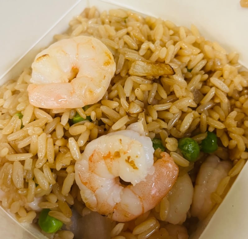 19. 虾炒饭 Shrimp Fried Rice