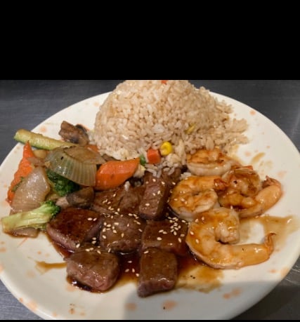 HL9. Hibachi Steak & Shrimp