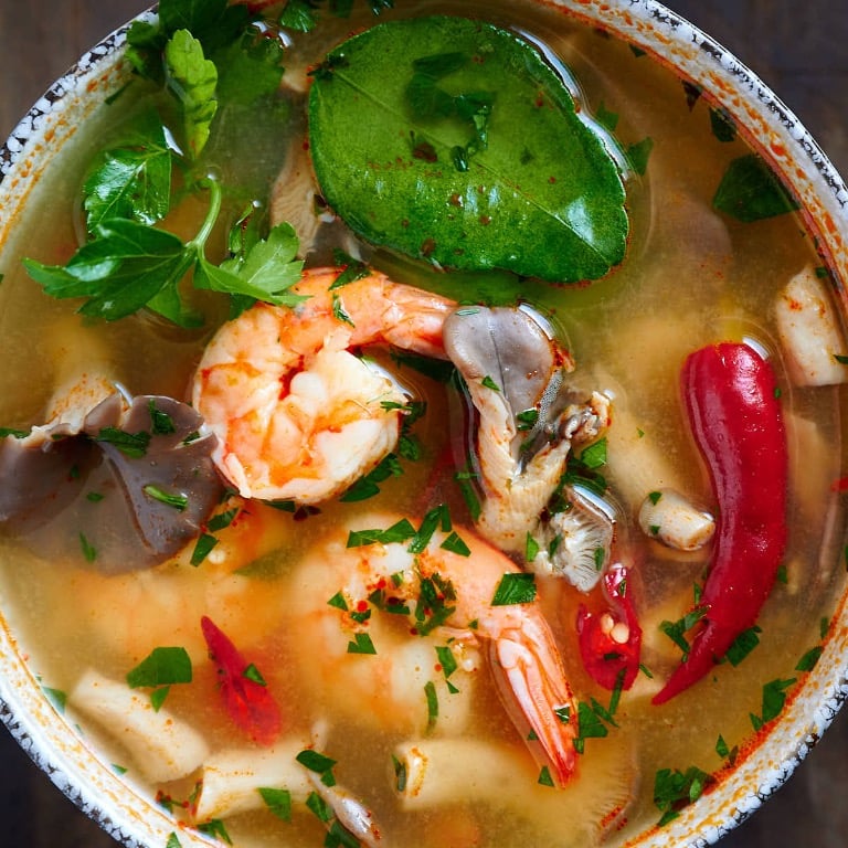 4. Tom Yum Soup