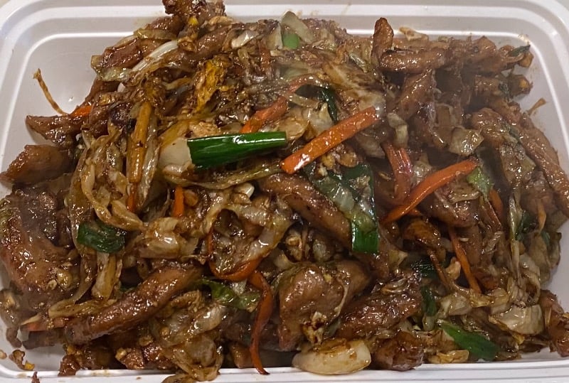 木须牛 Moo Shu Beef