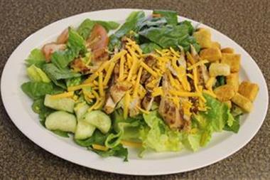 Chicken Caesar Salad (Grilled Chicken) Image