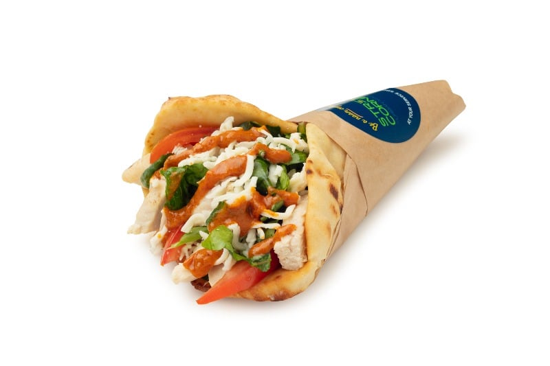 Chicken Tikki Masala Naan Sandwich