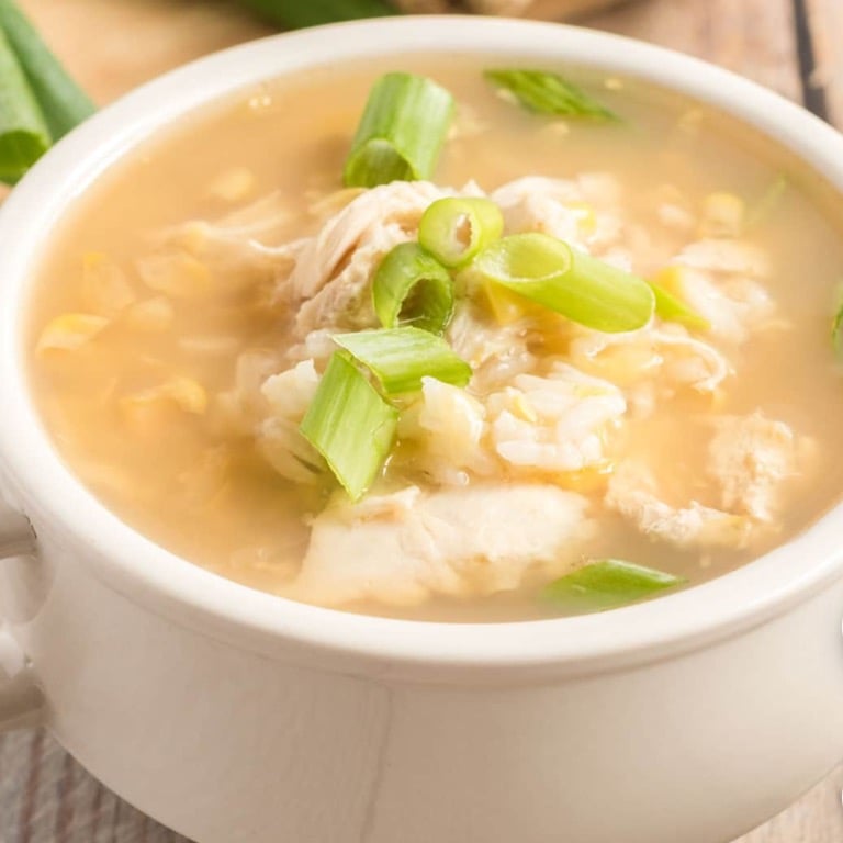 14. Chicken Rice Soup