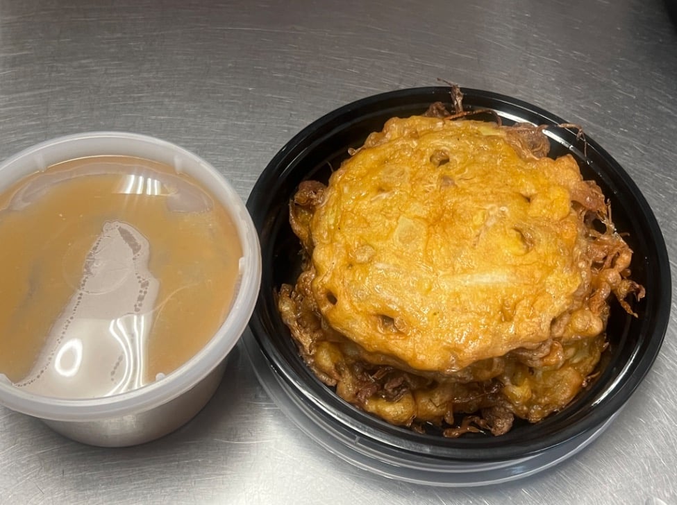 97. Beef Egg Foo Young