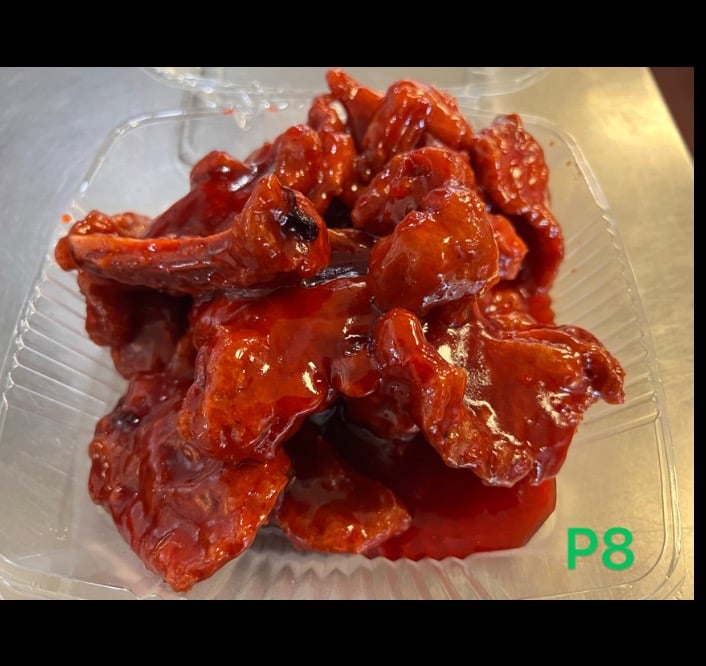 P8. 京都猪扒 Pork Chop w. Peking Sauce