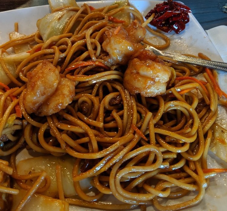 115. Shrimp Chow Mein