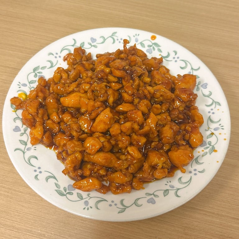 Teriyaki Chicken, Egg Roll & Chicken Fried Rice 蜜糖鸡,春卷,鸡炒饭