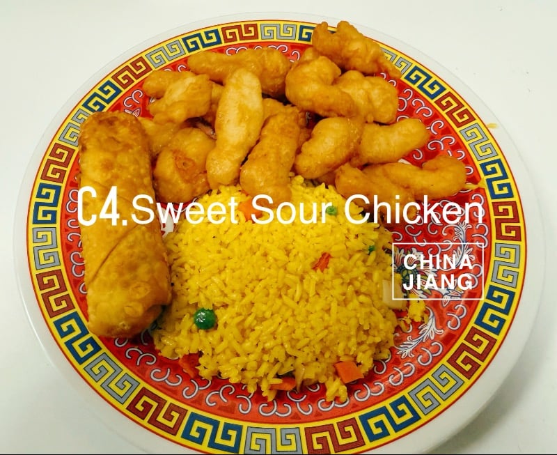 C4. Sweet & Sour Chicken 甜酸鸡
