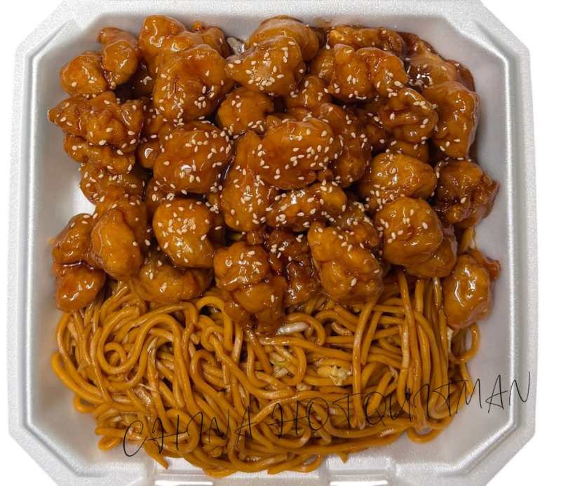 Big Plater Special Sesame Chicken + Lo Mein