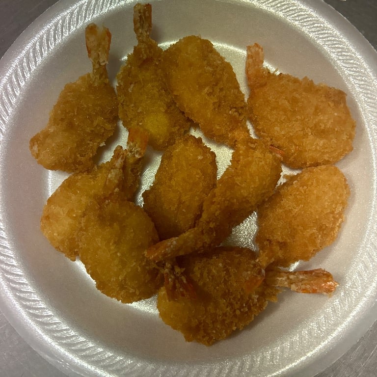 炸虾<br>7. Fried Shrimp (10)