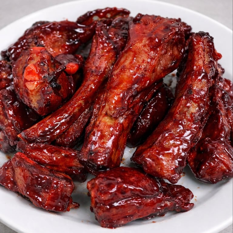 BBQ Pork Ribs (6)