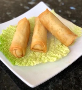 3. Crispy Vegetable Spring Roll